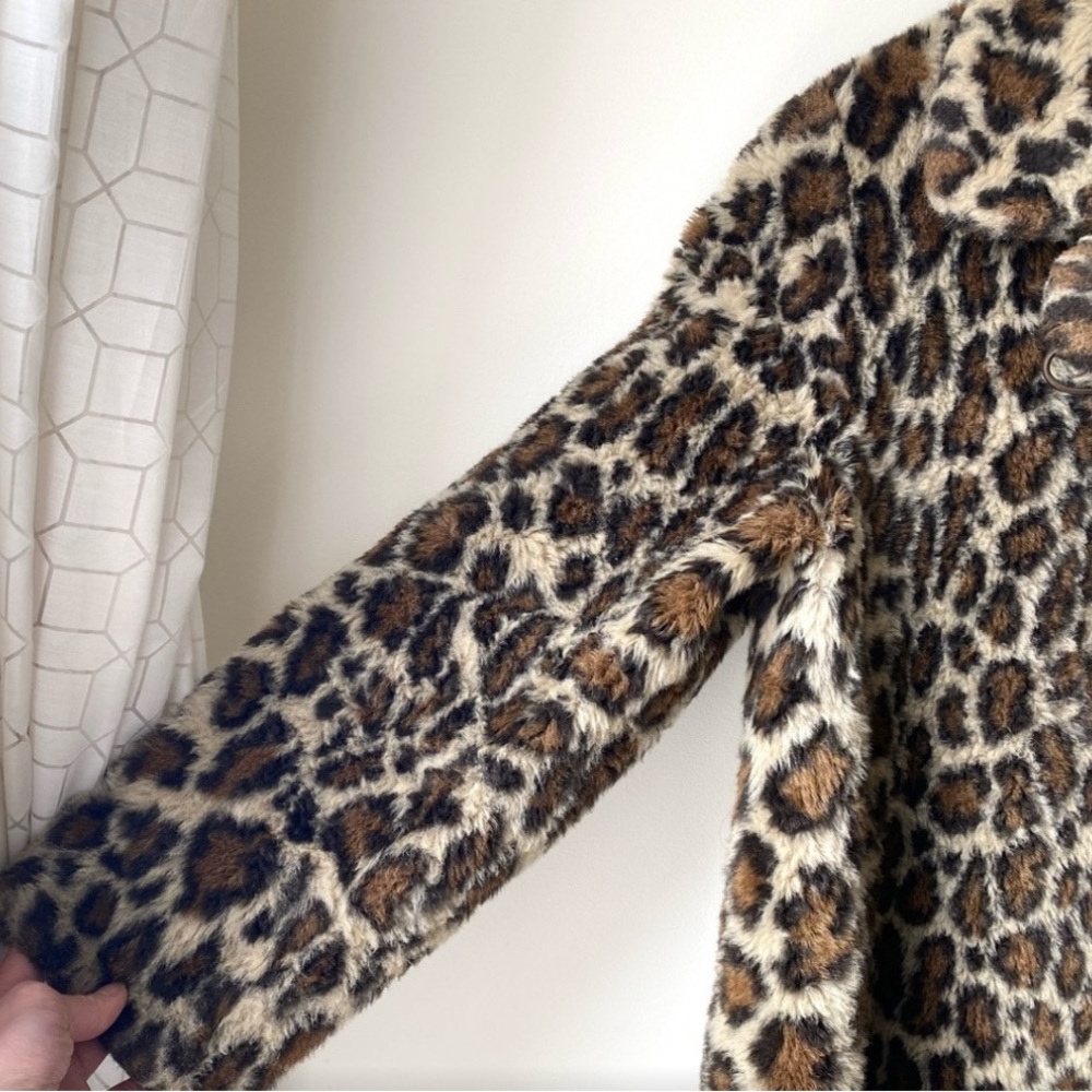 Vintage Olympia Leopard Print Long Coat - Picture 10 of 16